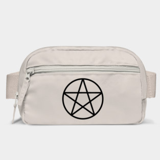 Pagan Wiccan Cheeky Witch® Black Pentacle Bag