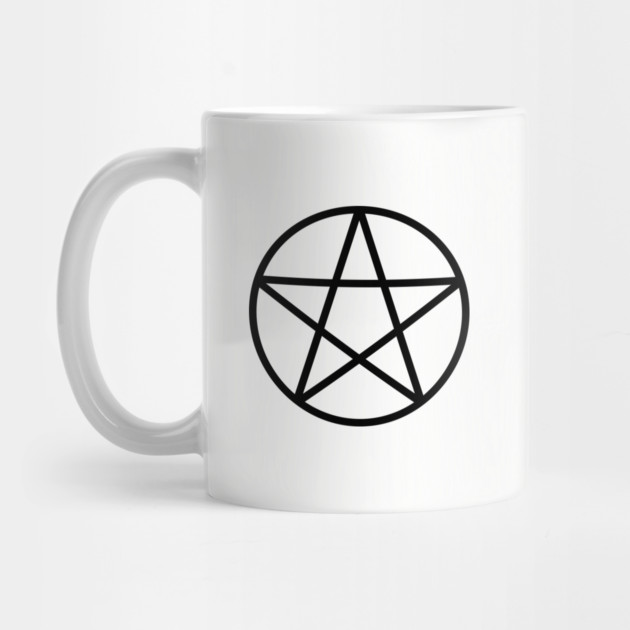 Pagan Wiccan Cheeky Witch® Black Pentacle by Cheeky Witch