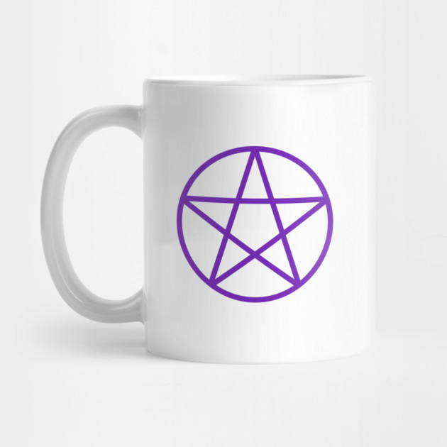 Pagan Wiccan Cheeky Witch® Purple Pentacle by Cheeky Witch