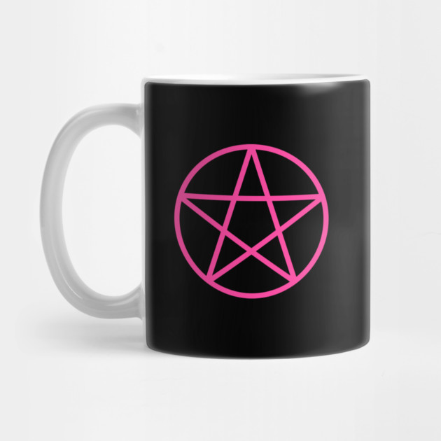 Pagan Wiccan Cheeky Witch® Pink Pentacle by Cheeky Witch