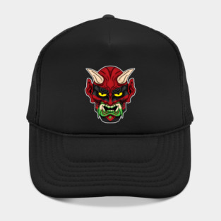 The Great Muta - Red Oni Hat