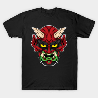 The Great Muta - Red Oni T-Shirt