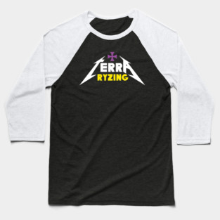 Terra Ryzing Metal Baseball T-Shirt