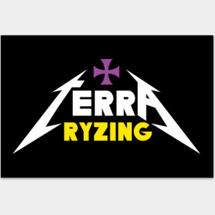 Terra Ryzing Metal Posters and Art