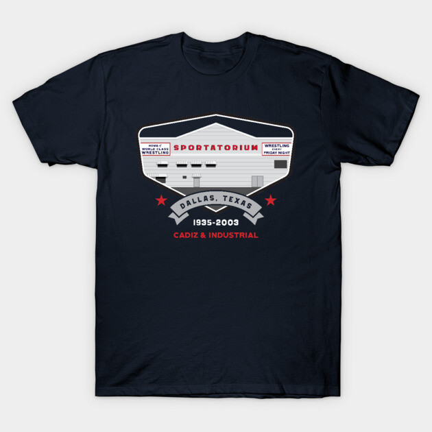 Sportatorium - Memorial T-Shirt by Mark Out Market