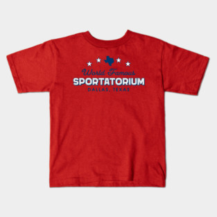 Dallas Sportatorium - The World Famous! Kids T-Shirt