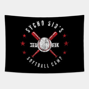 Sycho Sid Softball Camp Tapestry