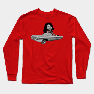 Lowrider chola Long Sleeve T-Shirt