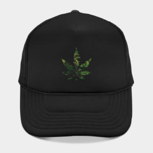 weed lines Hat