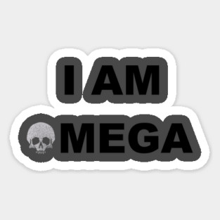 I Am OMEGA Sticker