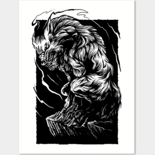 Werewolf Posters and Art