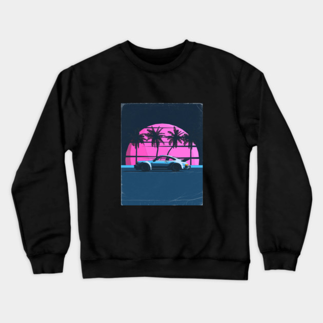 Porsche 911 Turbo Crewneck Sweatshirt by SrabonArafat