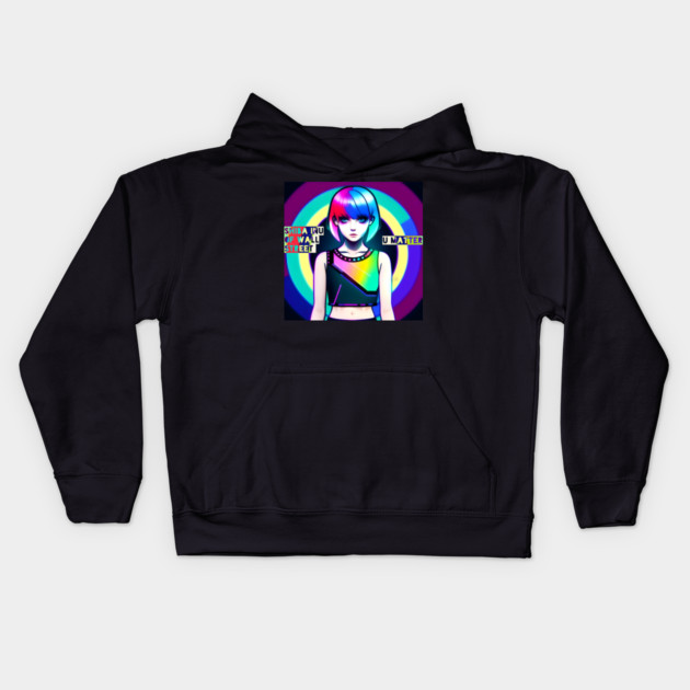 U Matter Kids Hoodie by animegirlnft