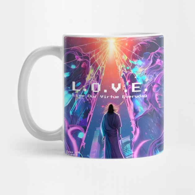 L.O.V.E. / Live Our Virtue Everyday by animegirlnft