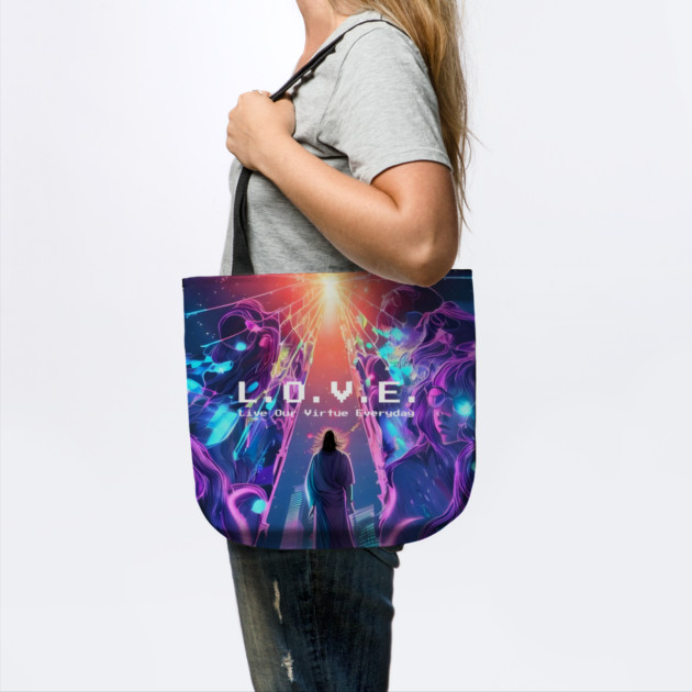 L.O.V.E. / Live Our Virtue Everyday by animegirlnft