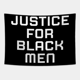 Justice for black men, black history, black lives matter Tapestry