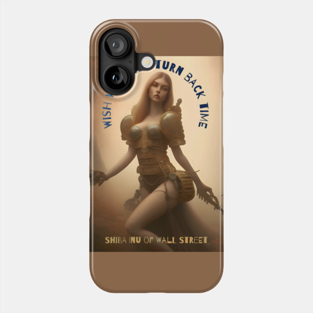 Steampunk Wish We Could Turn Back Time Phone Case by animegirlnft