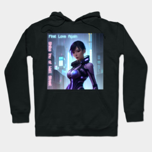 Cyberpunk Girl First Love Again Hoodie