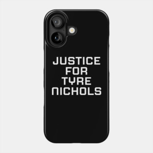Justice for Tyre Nichols, black history, black lives matter Phone Case