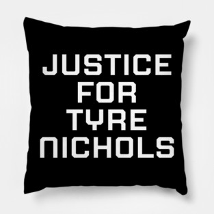 Justice for Tyre Nichols, black history, black lives matter Pillow