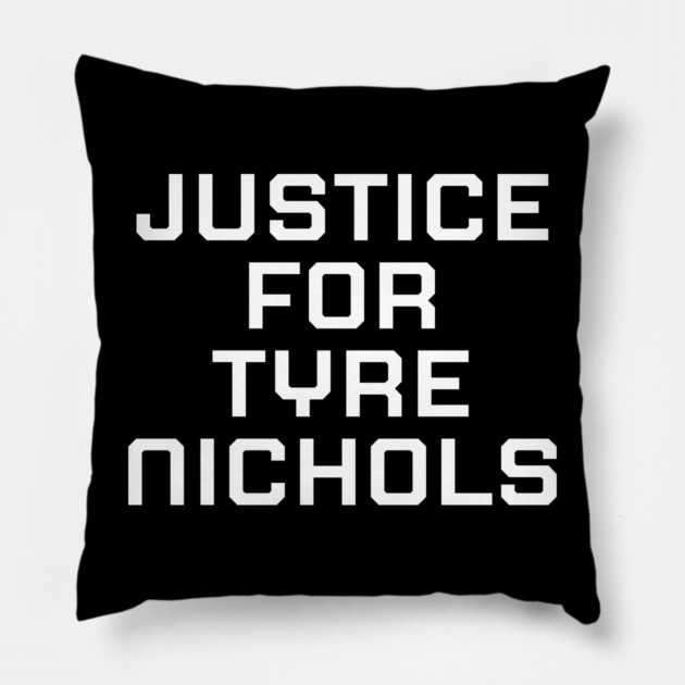 Justice for Tyre Nichols, black history, black lives matter Pillow by UrbanLifeApparel