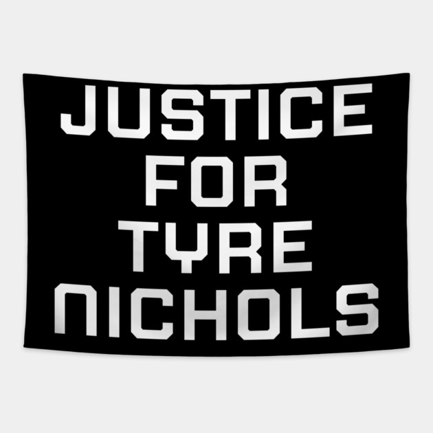 Justice for Tyre Nichols, black history, black lives matter Tapestry by UrbanLifeApparel