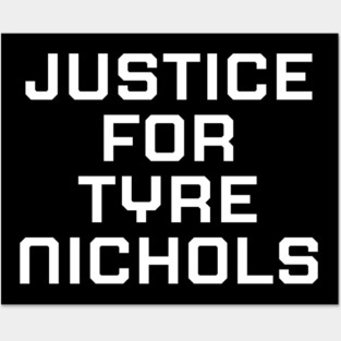 Justice for Tyre Nichols, black history, black lives matter Posters and Art