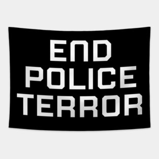 End Police Terror, Black lives matter, black history Tapestry