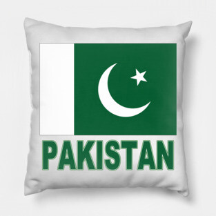 The Pride of Pakistan - Pakistani National Flag Design Pillow