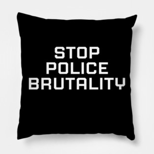 Stop Police Brutality, Black lives matter, black history Pillow