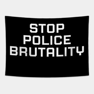 Stop Police Brutality, Black lives matter, black history Tapestry