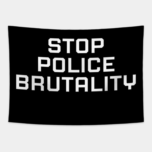 Stop Police Brutality, Black lives matter, black history Tapestry by UrbanLifeApparel