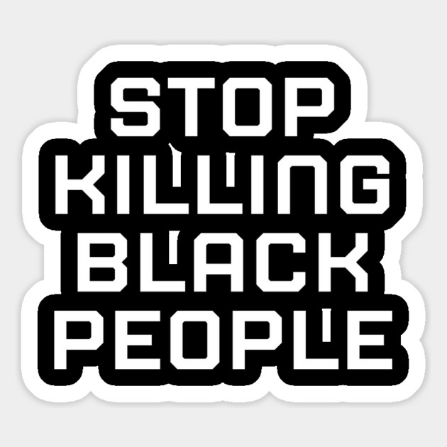 Stop killing Black People, Black lives matter, black history Magnet by UrbanLifeApparel