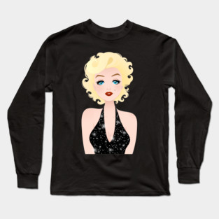 Marilyn Monroe Long Sleeve T-Shirt