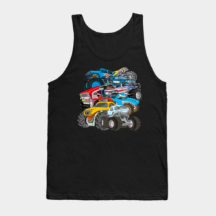 monster truck Tank Top