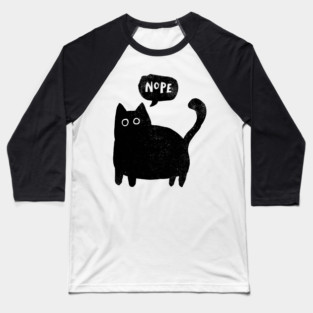 Nope Baseball T-Shirt