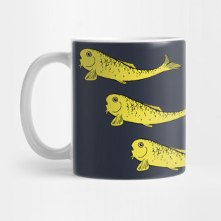 Yellow Fish Mug