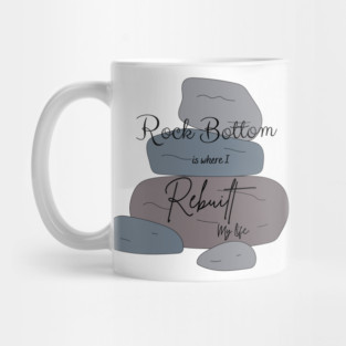 Rock bottom Mug