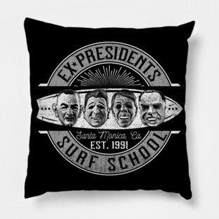 Ex Presidents Surf School Pillow