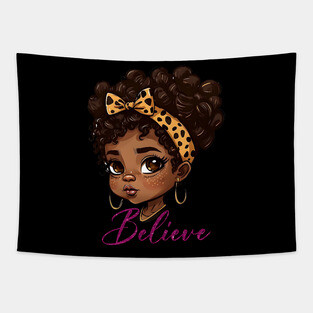 Believe, Black Queen, Black Queen, Black Woman, Black History Tapestry