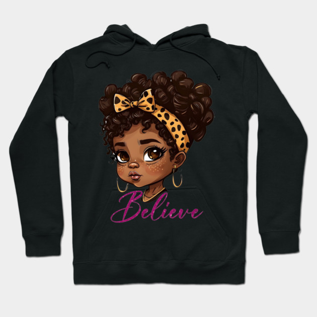 Believe, Black Queen, Black Queen, Black Woman, Black History Hoodie by UrbanLifeApparel