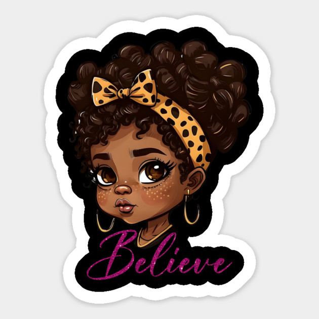 Believe, Black Queen, Black Queen, Black Woman, Black History Magnet by UrbanLifeApparel