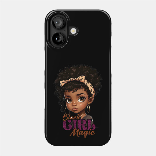 Black Girl Magic, Black Girl, Black Queen, Black Woman, Black History Phone Case by UrbanLifeApparel
