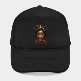 Strong, Black Girl, Black Queen, Black Woman, Black History Hat