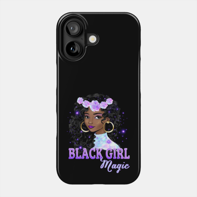 Black Girl Magic, Black Queen, Black Woman, Black History Phone Case by UrbanLifeApparel