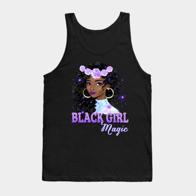 Black Girl Magic, Black Queen, Black Woman, Black History Tank Top by UrbanLifeApparel