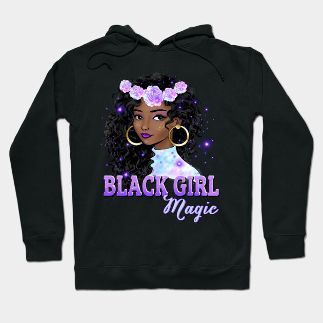 Black Girl Magic, Black Queen, Black Woman, Black History Hoodie by UrbanLifeApparel