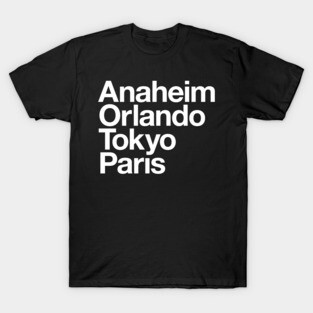 4 Magical Cities T-Shirt