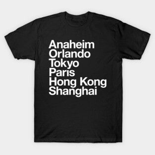 6 Magical Cities T-Shirt