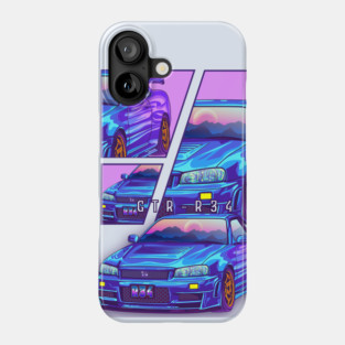 Nissan Skyline Gtr R34 Car Phone Case